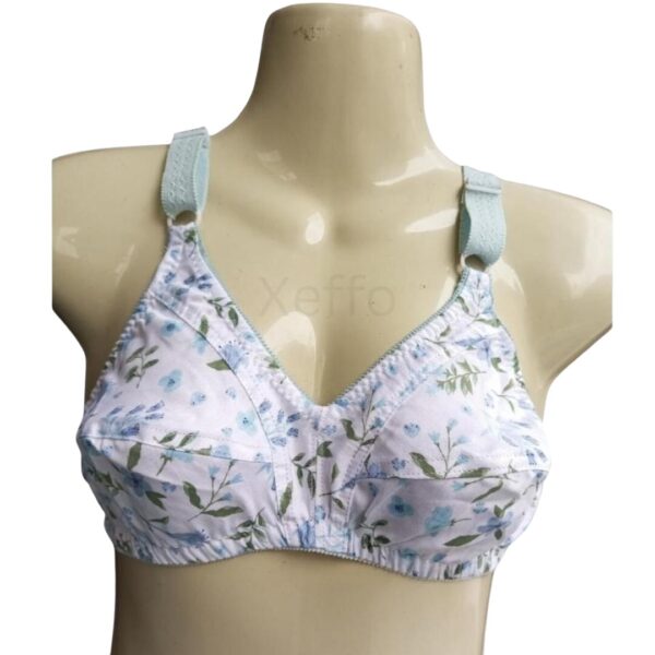 Pure Cotton Printed Bra