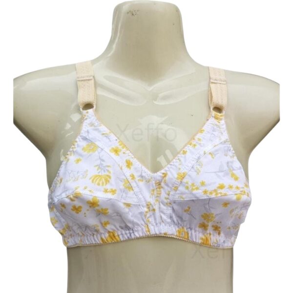 Pure Cotton Printed Bra