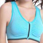 Girl Zipper Yoga Tops Sports Bra