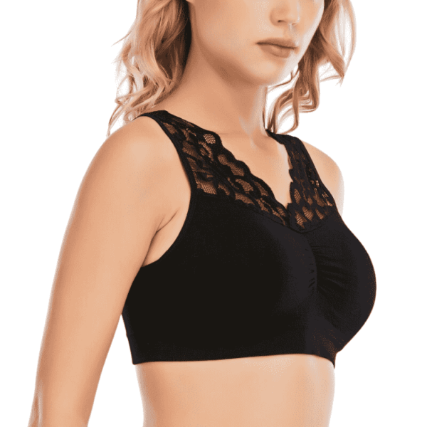 Women’s sports yoga chest lace bra